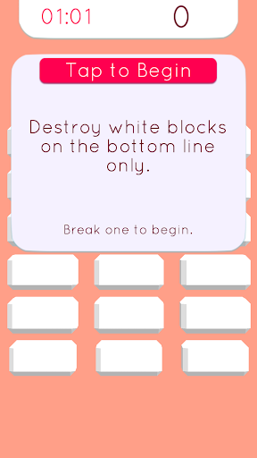 Blocks Race White Tiles Piano