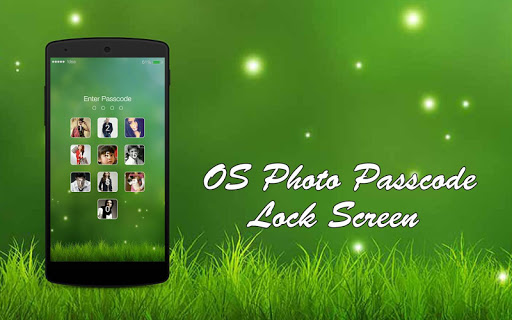 OS Passcode Photo Lock Screen