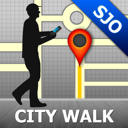 San Jose Map and Walks 旅遊 App LOGO-APP開箱王