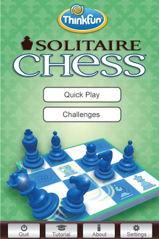 Android application Solitaire Chess by ThinkFun screenshort