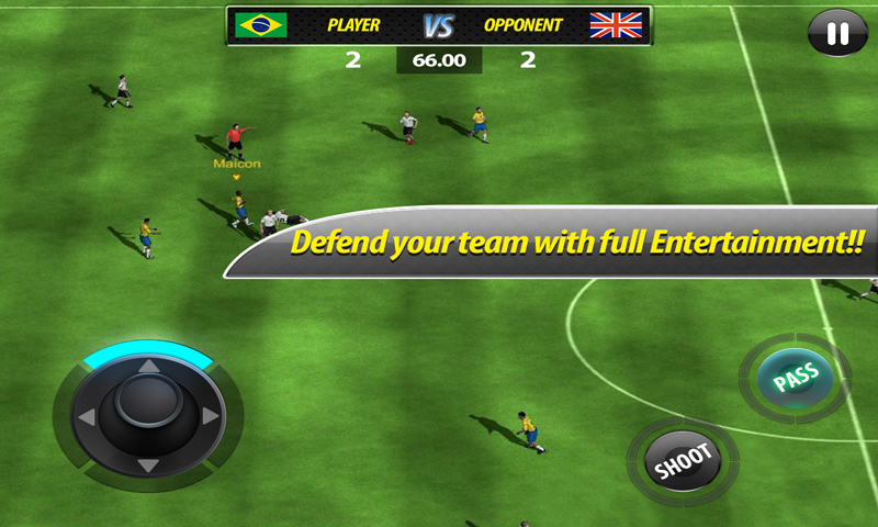 FOOTBALL WC 2014- Soccer Stars Screen 3