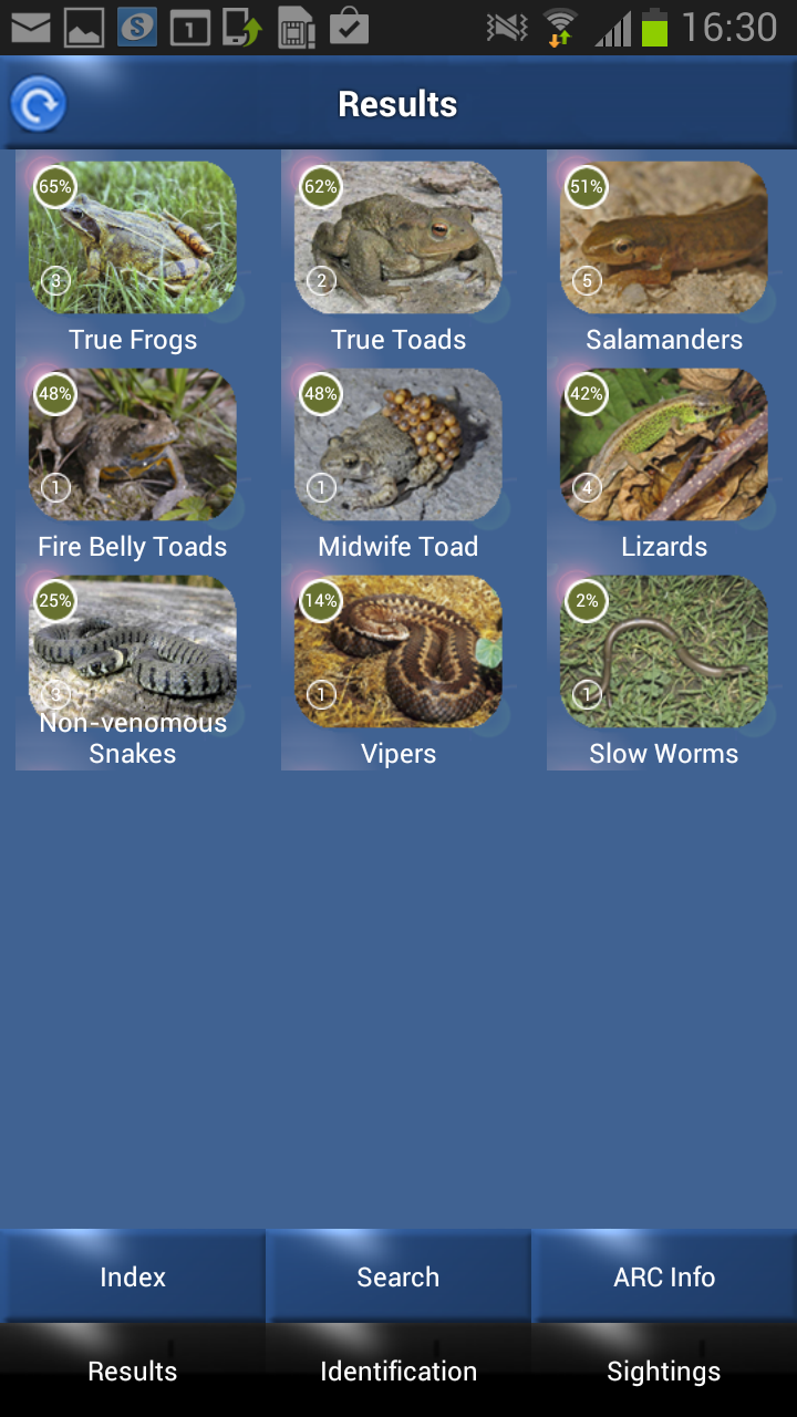 ARC - Amphibians and Reptiles Screen 1