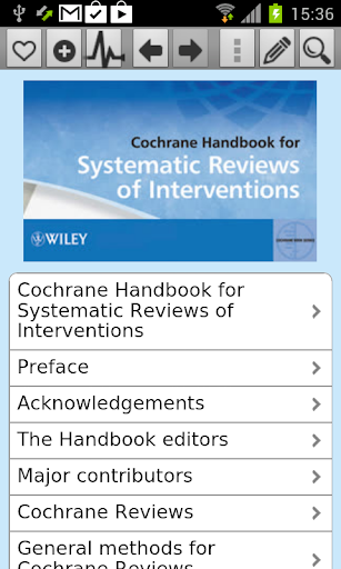 【免費醫療App】Cochrane Handbook System Rev-APP點子