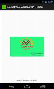 How to install Biometronic Aadhaar eKyc patch 1.4 apk for pc