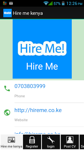 【免費商業App】Hire Me KENYA-APP點子