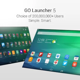 Android :Download Go Launcher 5 for your phone 