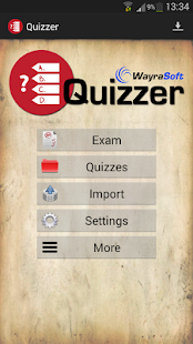 Android application Quizzer Key screenshot