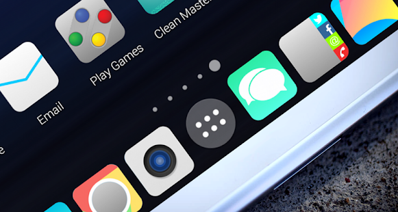 KitKat HD Launcher Theme icons - screenshot thumbnail