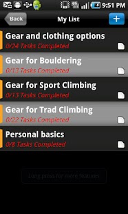 ROCKCLIMBING TRIP PLANNER Screenshots 0