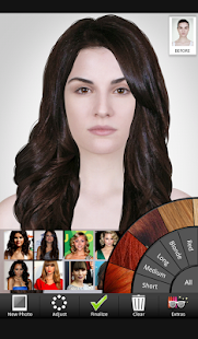 Celebrity Hairstyle Salon Screenshot