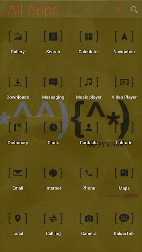 玩個人化App|Typo Happy Man atom theme免費|APP試玩