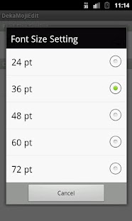 Lastest DekaMojiEdit Text Editor APK for Android