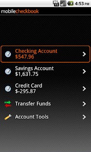 Mobile Checkbook