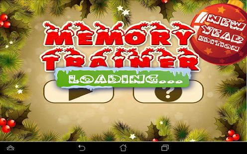 Memory Trainer. New Year ed. Screenshots 0