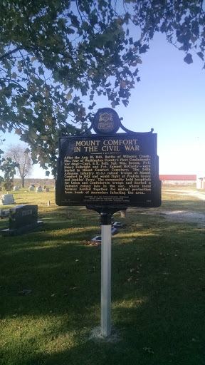 Mount Comfort in the Civil War Commission