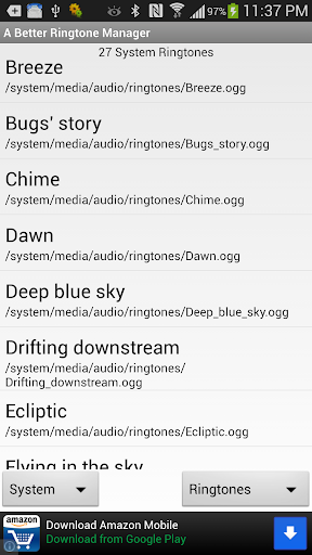 A Better Ringtone Manager