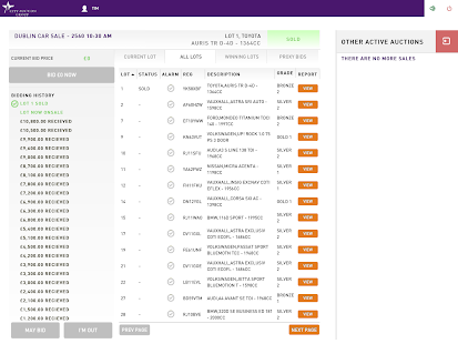 City Auction Group LiveBid Screenshots 3