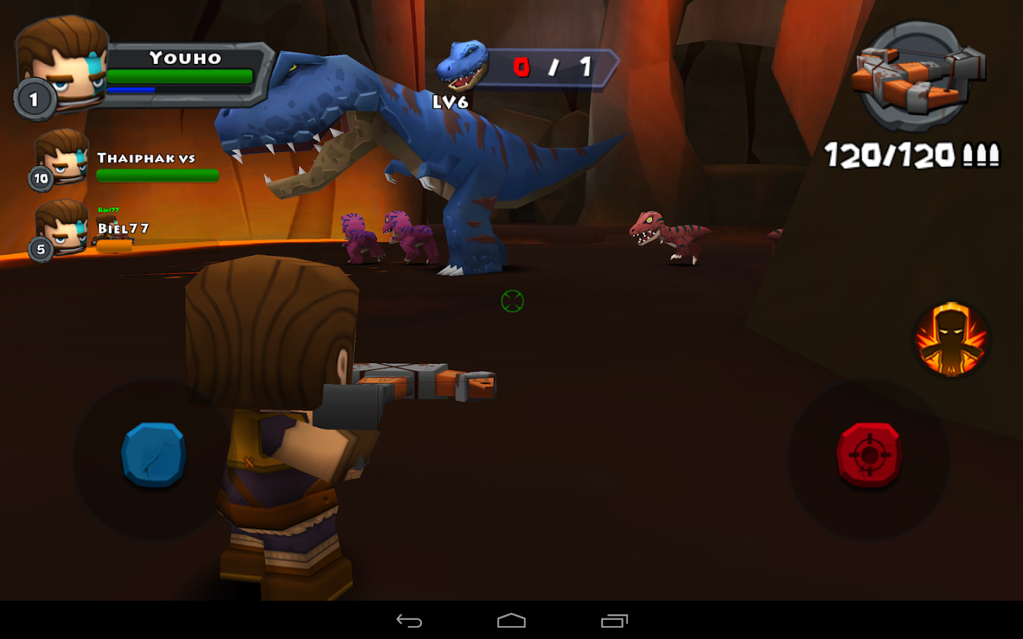   Call of Mini™ Dino Hunter: captura de pantalla 