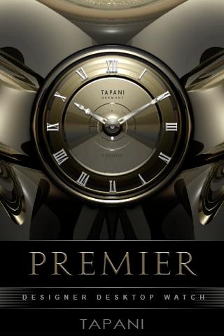 PREMIER Designer Clock Widget