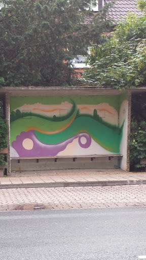 Mural on a Wall Verdener Landstr. Nienburg