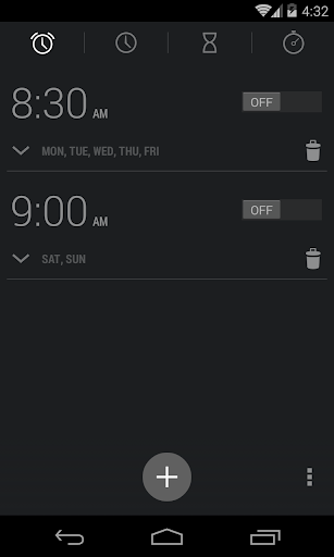 Alarms