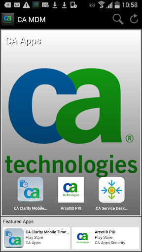 CA Mobile Device Management