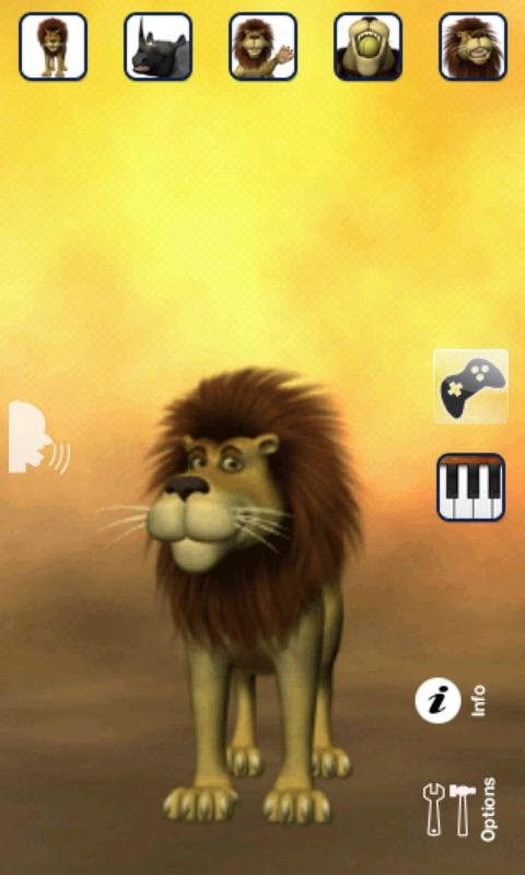 Android application Talking Luis Lion – AdFree screenshort
