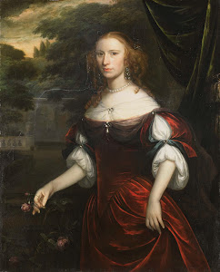 RIJKS: Herman Verelst: Portrait of a Woman 1667