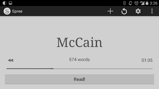 Spree - Speed Reader - screenshot thumbnail