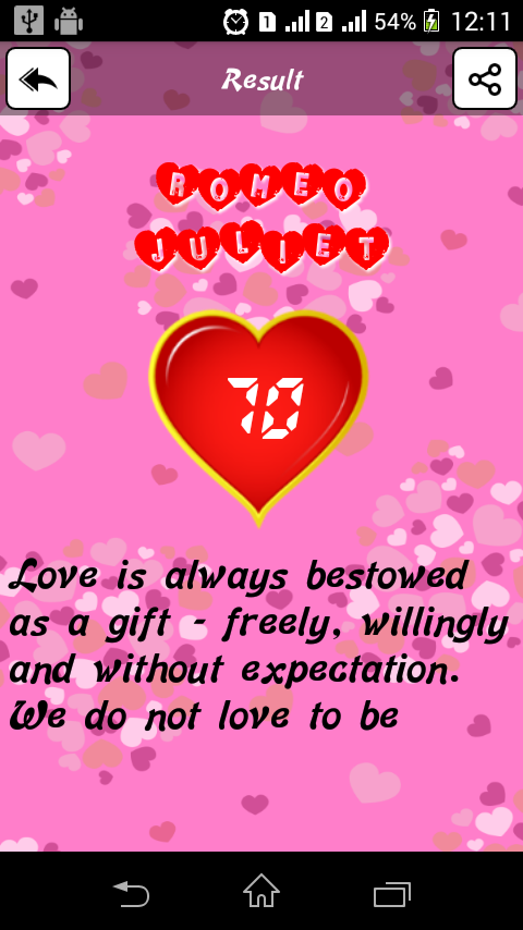 Love Calculator - Android Apps on Google Play