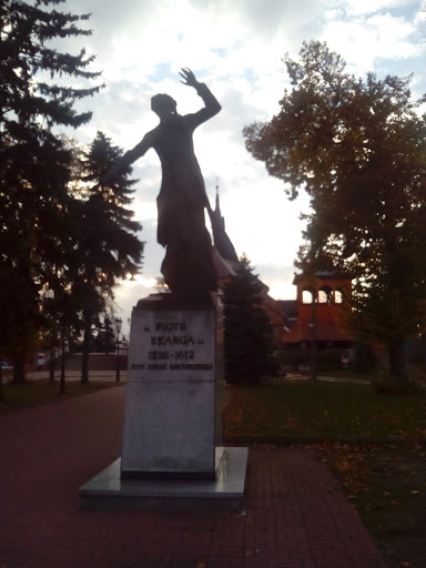Statue of Piotr Skarga