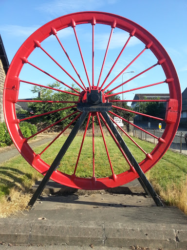 The Big Red Mining Wheel