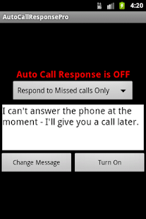 Free Auto Call Response Pro APK