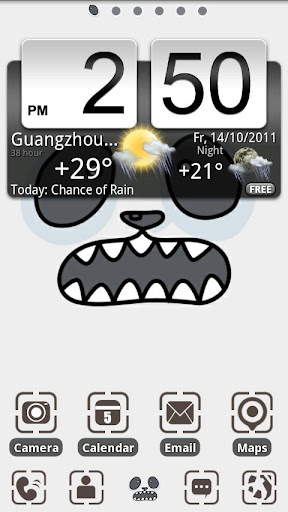 Guaiwu Theme GO Launcher EX