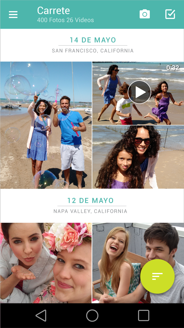 Android application Motorola Gallery screenshort
