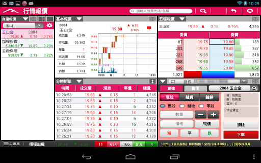 玉山證券『A+行動下單贏家版HD』