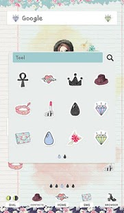 Download pipinote(flower pattern) dodol APK for PC