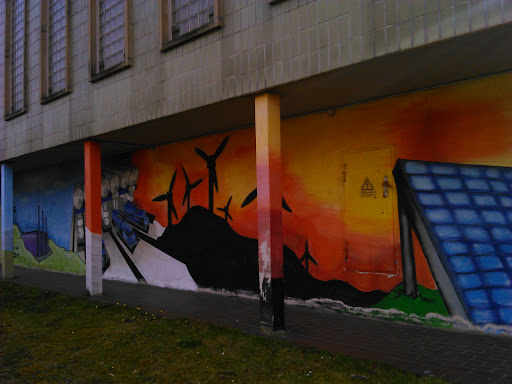 Mural Alte Umspannstation
