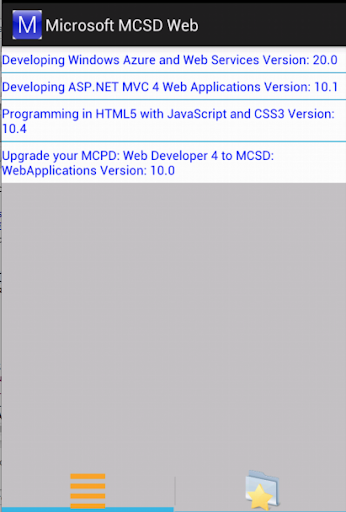Microsoft MCSD Web
