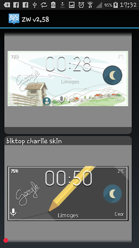 【免費個人化App】Blktop zooper widgets-APP點子