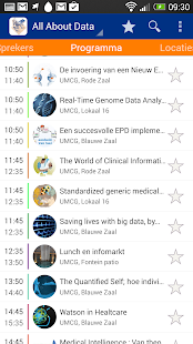 UMCG Wenckebach Conference App Screenshots 4