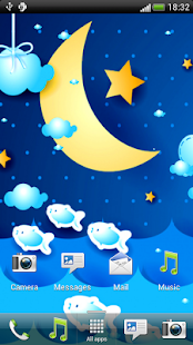 Night Clouds Live Wallpaper Screenshots 1