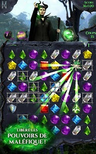 Capture d'ecran de l'application Android Disney Maleficent Free Fall