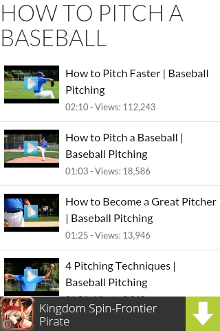 How to Pitch a Baseball