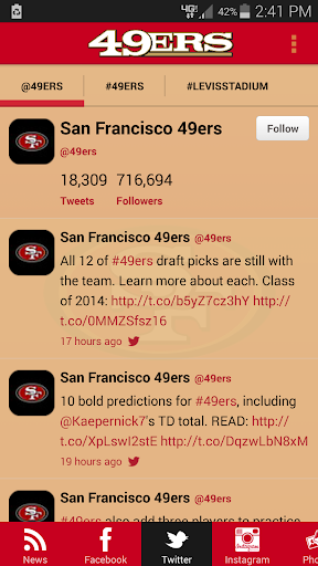 49ers Social