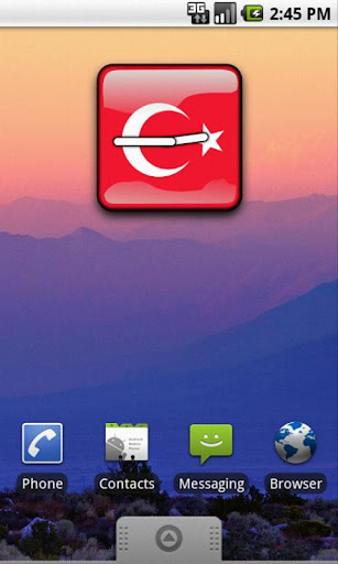 【免費個人化App】Turkey Flag Clock Widget-APP點子