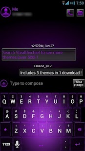 How to mod GO SMS Purple Platinum Theme patch 1.1 apk for laptop