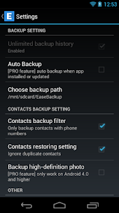 Ease Backup - screenshot thumbnail