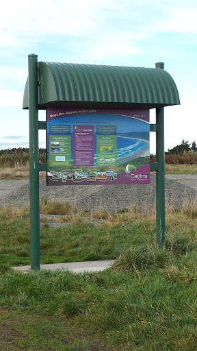 Welcome to the Catlins Info Sign