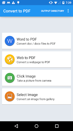 PDF Converter Doc, Web Image v1.2